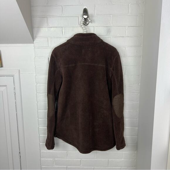 NWT Thread & Supply Brown Sherpa Pullover Jacket Size S - Picture 11 of 11